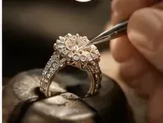 Jeweller crafting fine jewellery