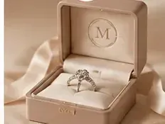 Finished bespoke jewellery reveal