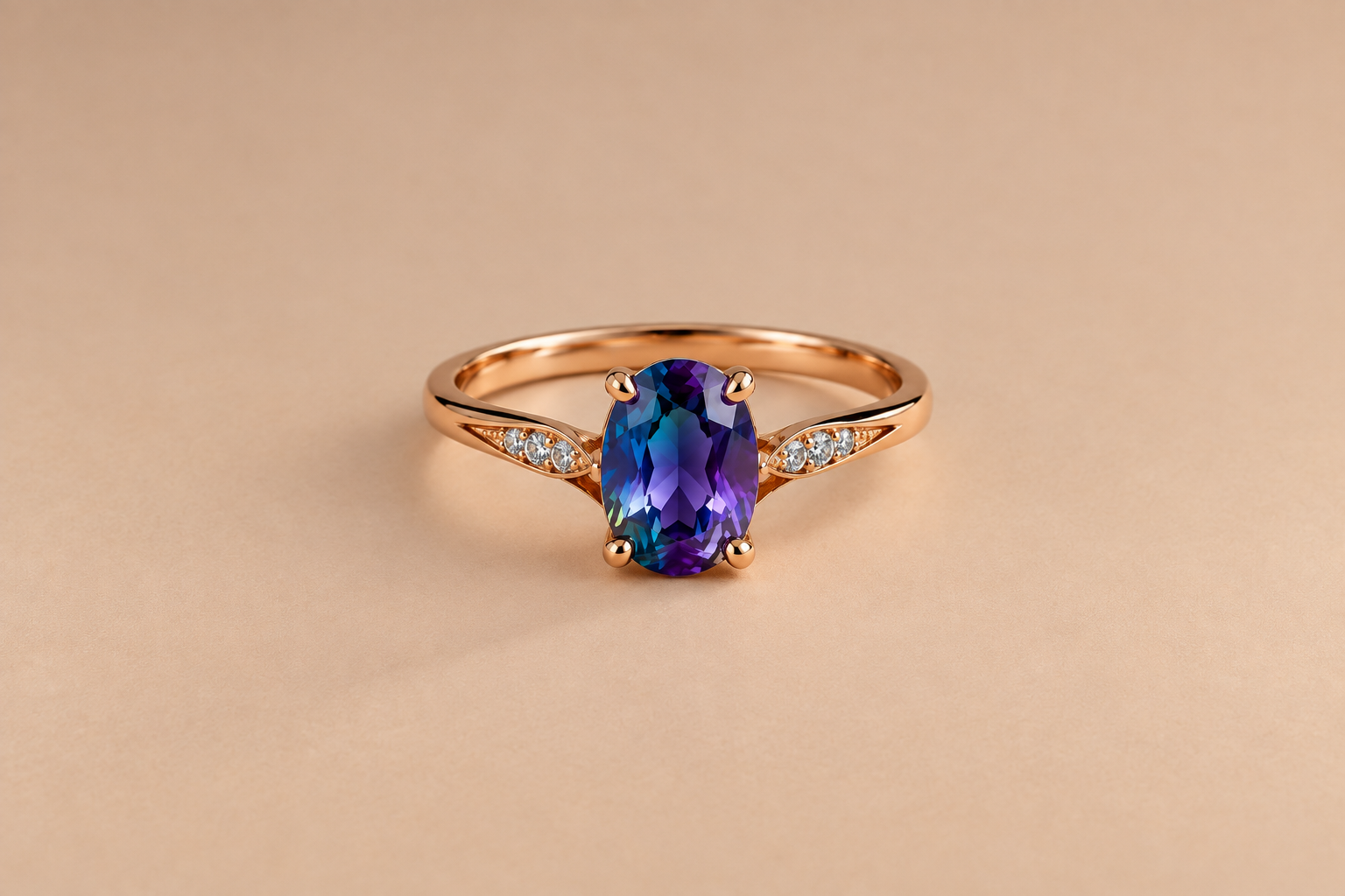 Alexandrite Alexandrite Ring – Elegant Color Changing Gemstone