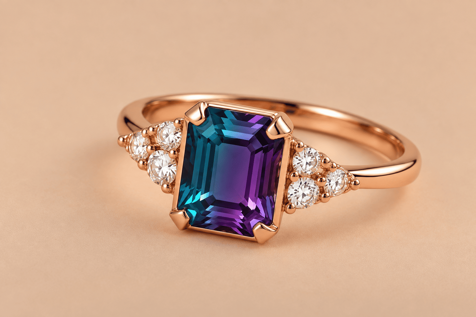 Rose Gold Celebration Ring