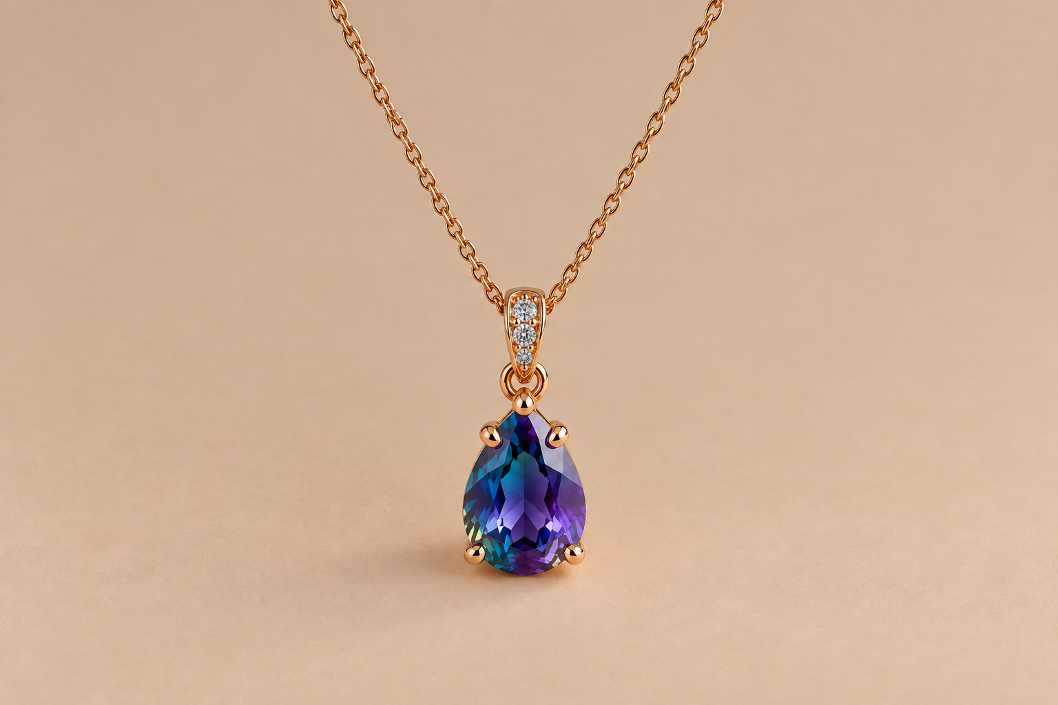 Alexandrite Alexandrite Necklace – Elegant Color Changing Gemstone