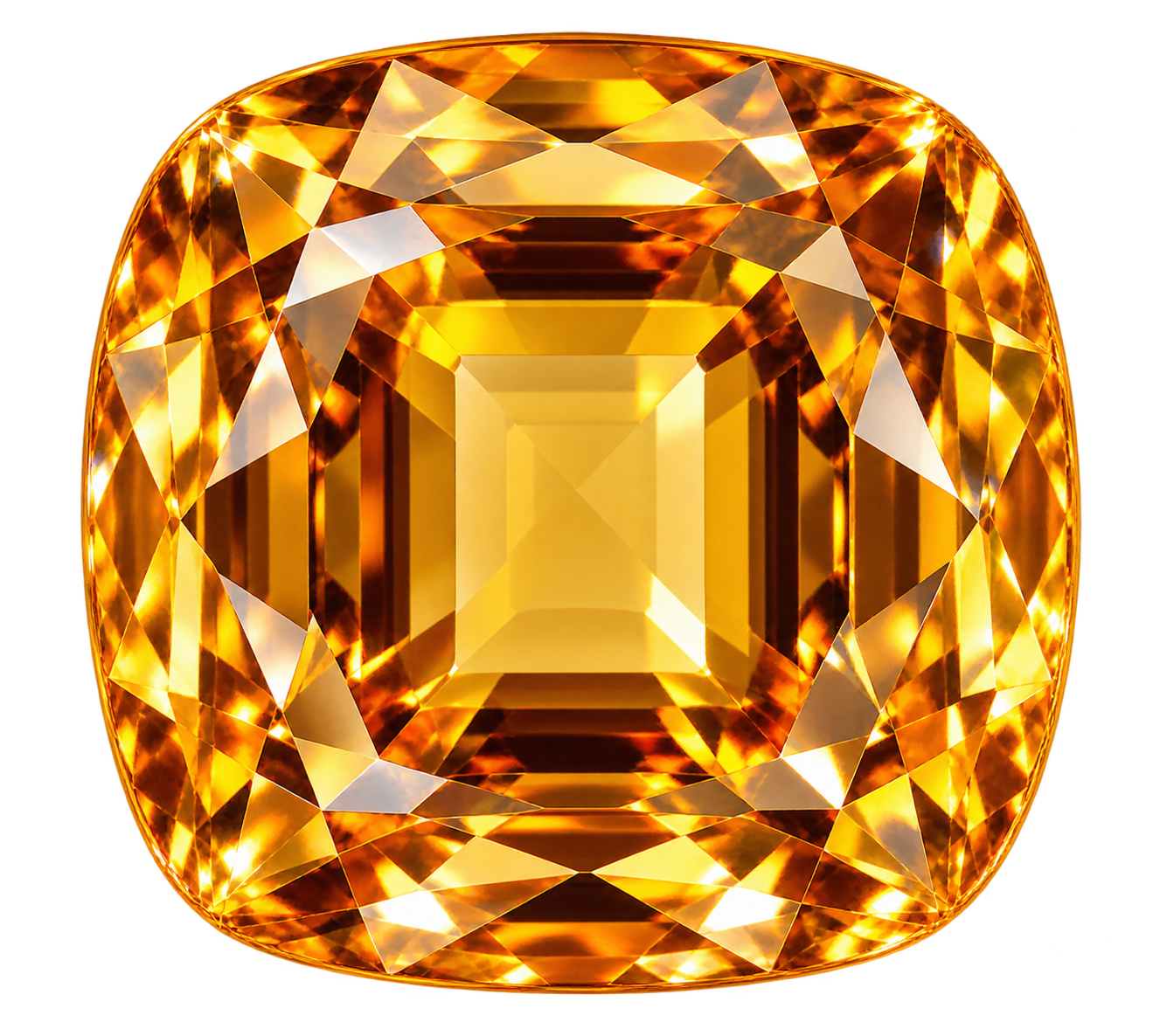 Citrine gemstone