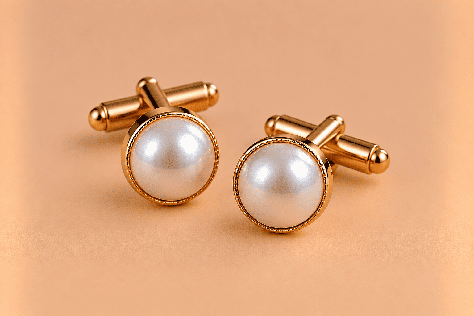 Pearl Pearl Cufflinks – Luxury Pearl Accessories