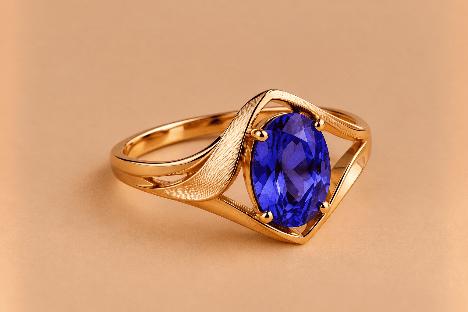Tanzanite Tanzanite Ring – Elegant Blue Violet Gemstone Jewellery