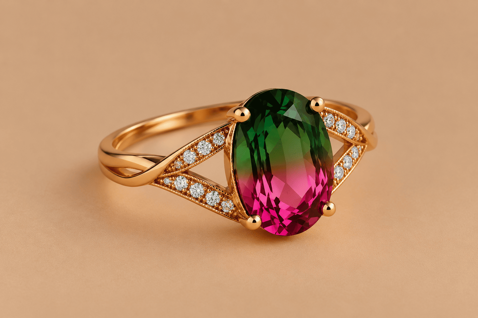 Tourmaline Tourmaline Ring – Elegant Colorful Gemstone Jewellery