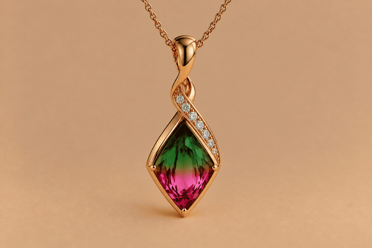 Tourmaline Tourmaline Necklace – Elegant Gemstone Jewellery